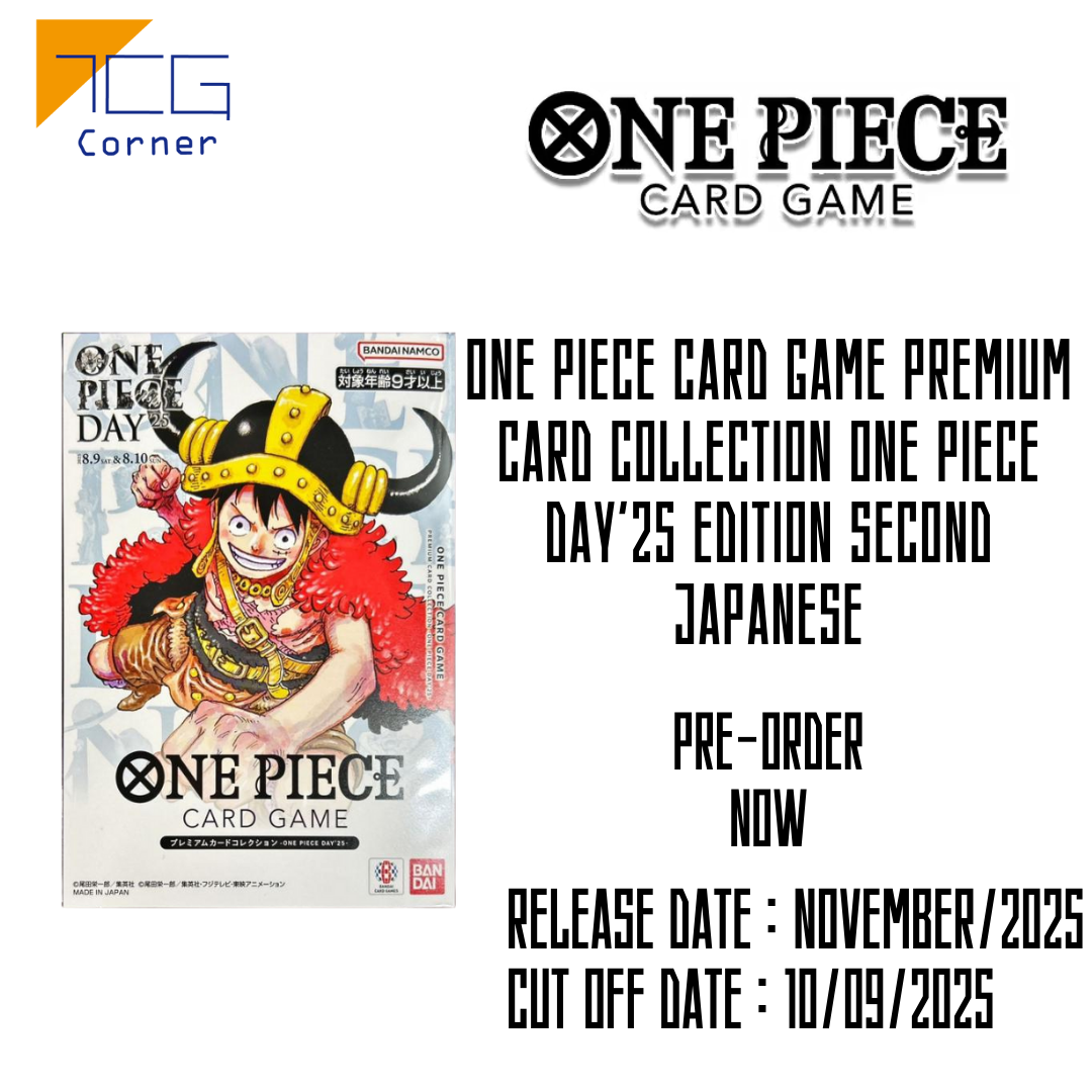 ONE PIECE CARD GAME Premium Card Collection ONE PIECE DAY'25 Edition Second Japanese Pre-Order