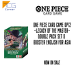 One Piece Card Game OP12-LEGACY OF THE MASTER-Double Pack Set 8  Booster English For Asia