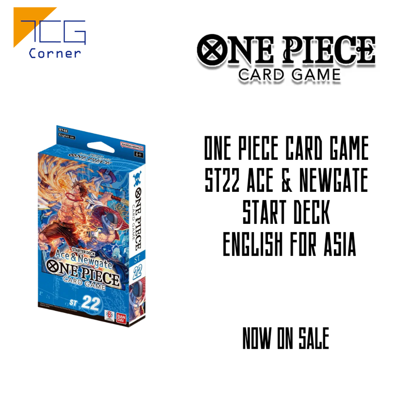 One Piece Card Game ST22 Ace & Newgate Start Deck English For Asia