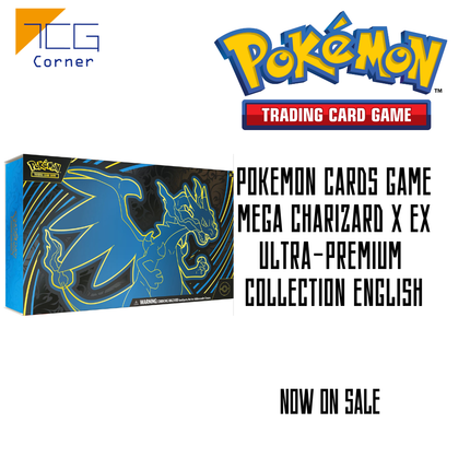 Pokemon Cards Game Mega Charizard X ex Ultra-Premium Collection English