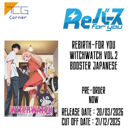 ReBirth-for you WITCHWATCH vol.2 Booster Japanese Pre-Order