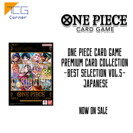 ONE PIECE CARD GAME Premium Card Collection -Best Selection Vol.5- Japanese