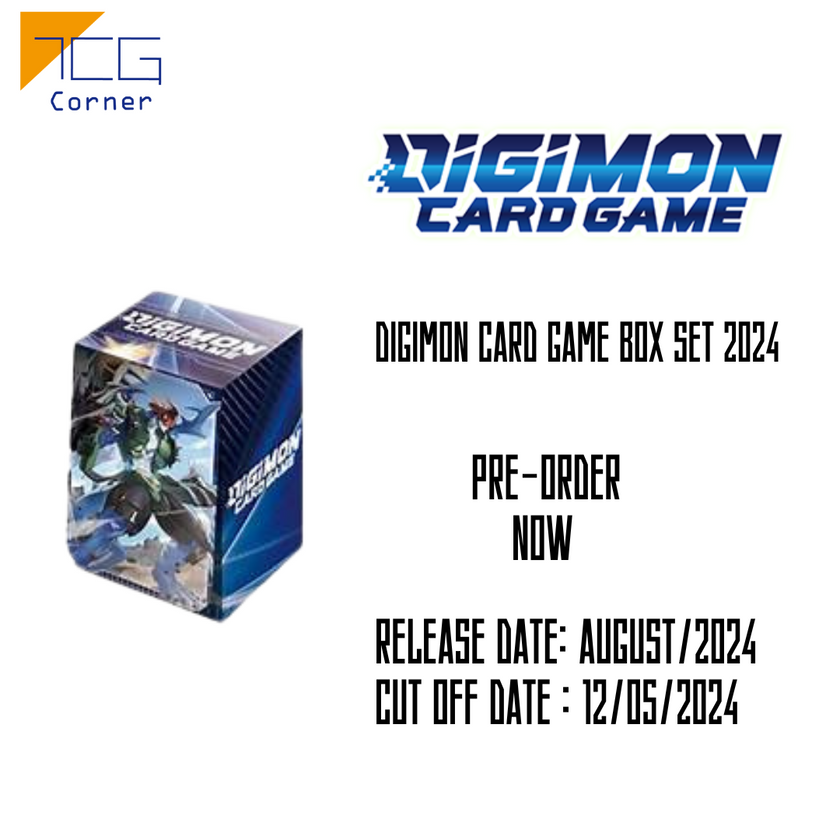 Digimon Card Game Box Set 2024 Pre-Order TCG Corner Digimon Card Game Box Set 2024 Pre-Order TCG Corner