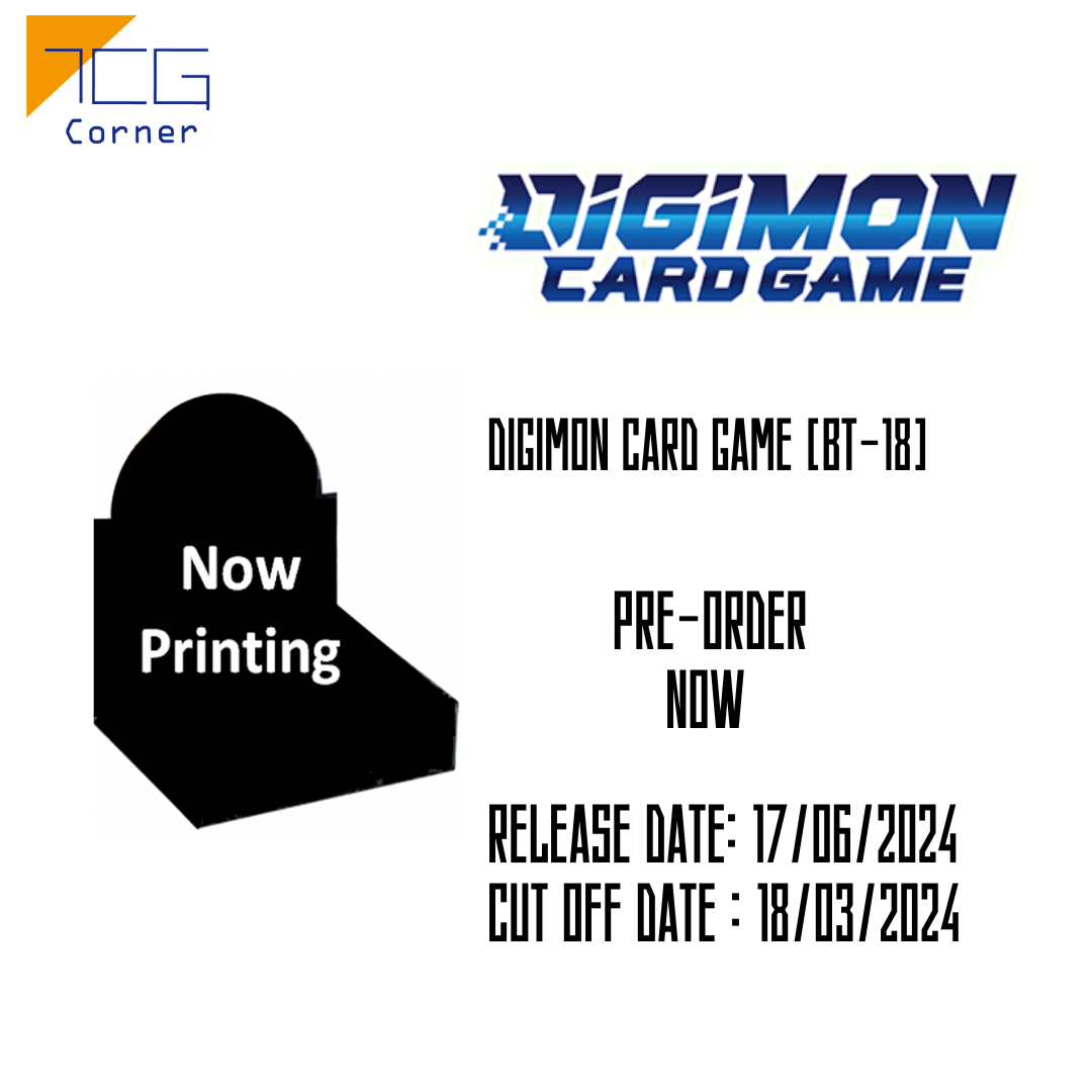 DIGIMON Card Game [BT-18] BOOSTER Pre-Order