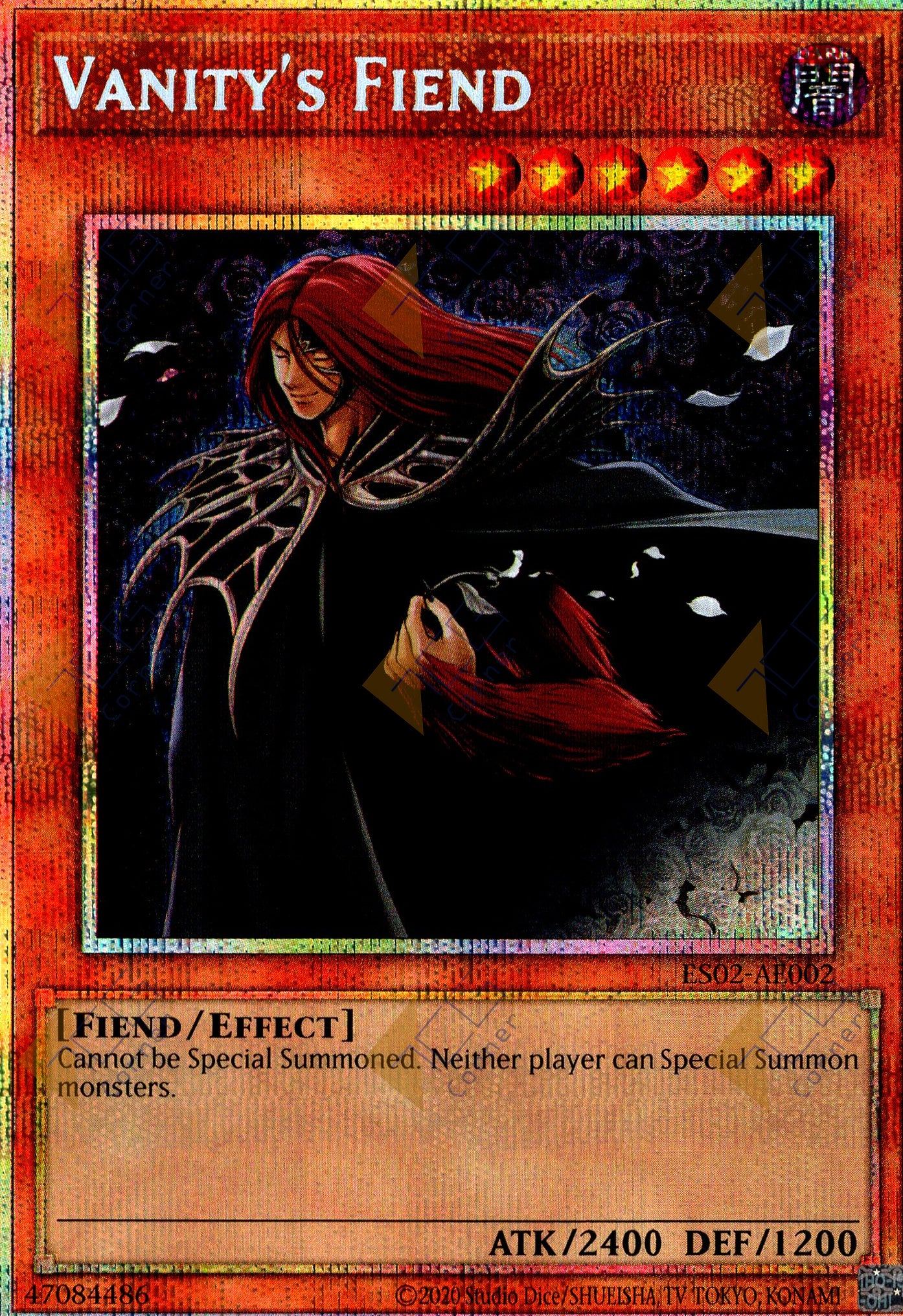 ES02-AE002 Vanity's Fiend (Prismatic Secret Rare)