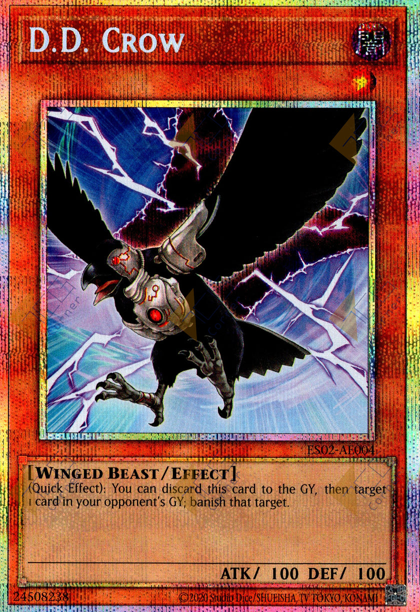 ES02-AE004 D.D. Crow (Prismatic Secret Rare)