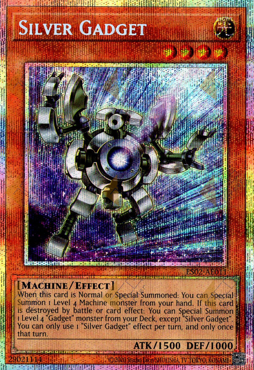 ES02-AE011 Silver Gadget (Prismatic Secret Rare)