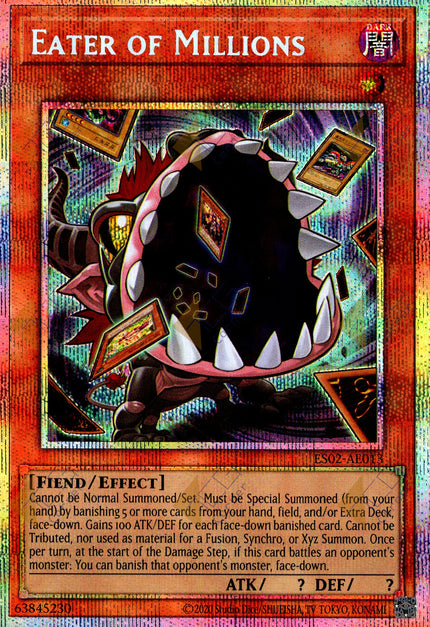 ES02-AE013 Eater of Millions (Prismatic Secret Rare)