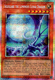ES02-AE019 Seleglare the Luminous Lunar Dragon (Prismatic Secret Rare)