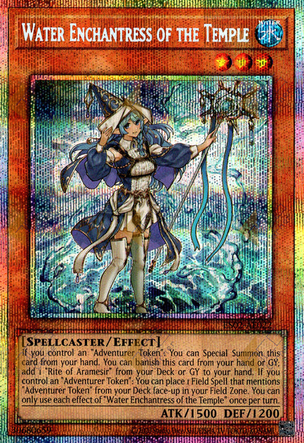 ES02-AE022 Water Enchantress of the Temple (Prismatic Secret Rare)