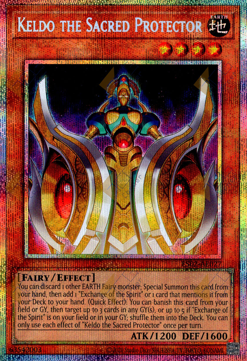 ES02-AE027 Keldo the Sacred Protector (Prismatic Secret Rare)