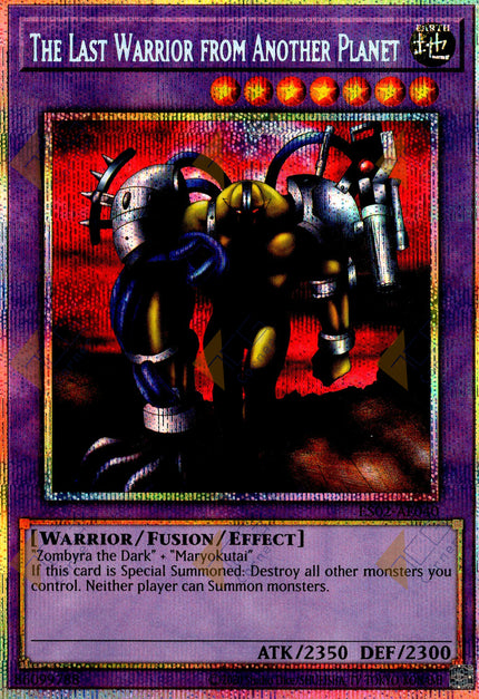 ES02-AE040 The Last Warrior from Another Planet (Prismatic Secret Rare)