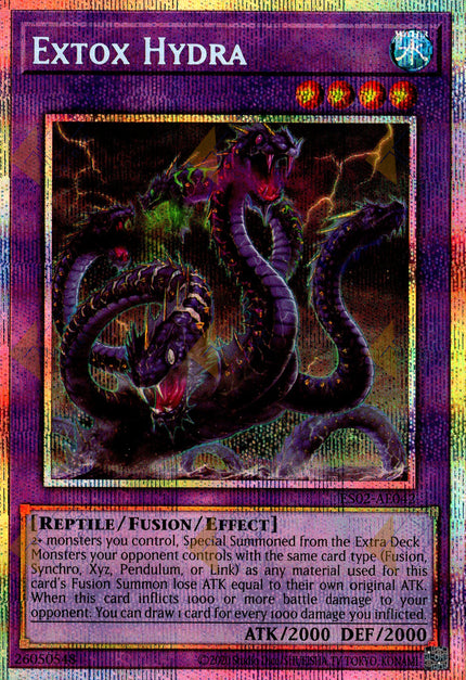 ES02-AE042 Extox Hydra (Prismatic Secret Rare)