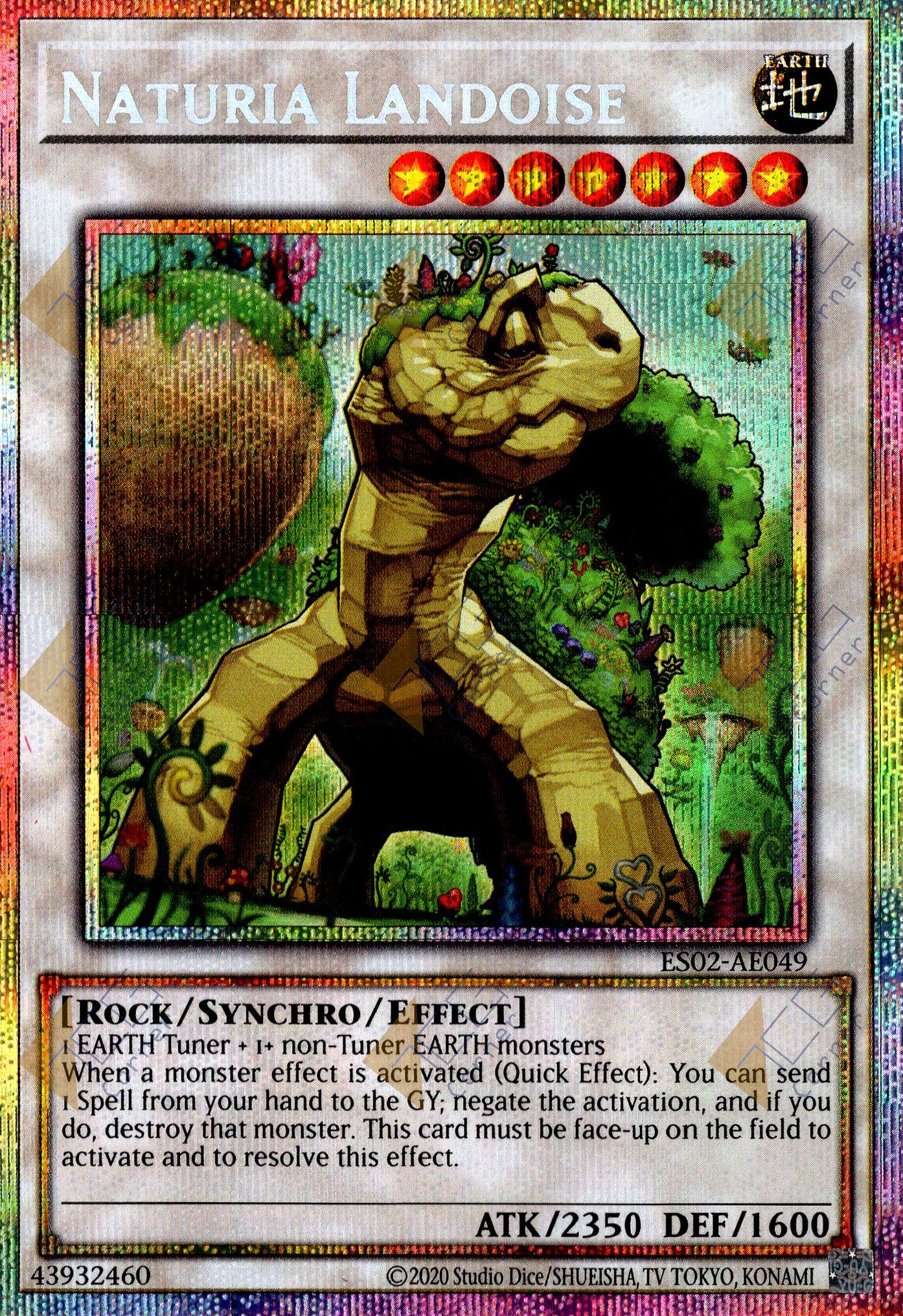 ES02-AE049 Naturia Landoise (Prismatic Secret Rare)