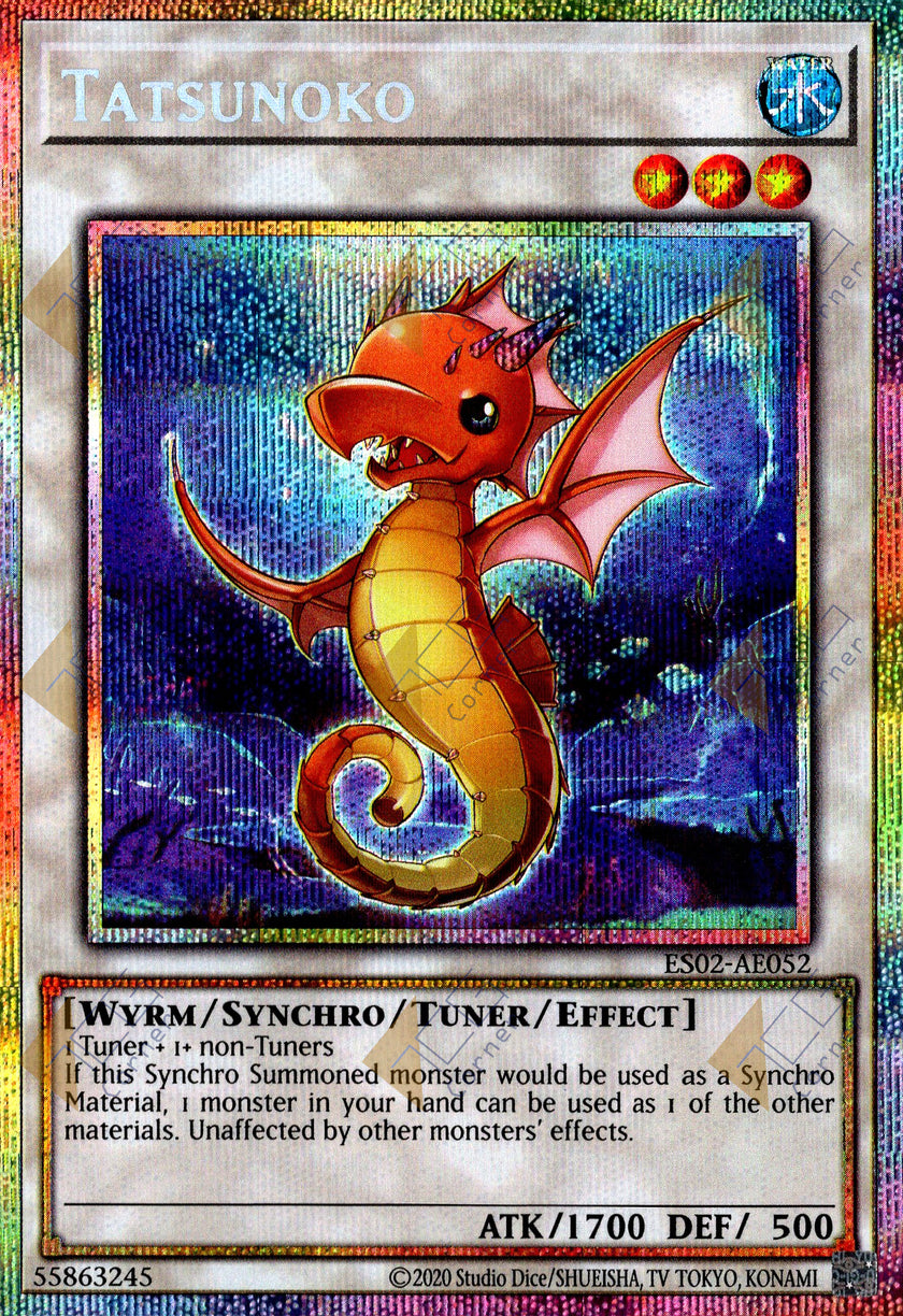 ES02-AE052 Tatsunoko (Prismatic Secret Rare)