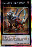 ES02-AE059 Diamond Dire Wolf (Prismatic Secret Rare)