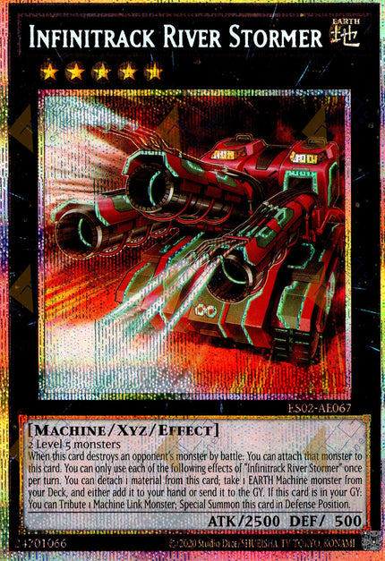 ES02-AE067 Infinitrack River Stormer (Prismatic Secret Rare)