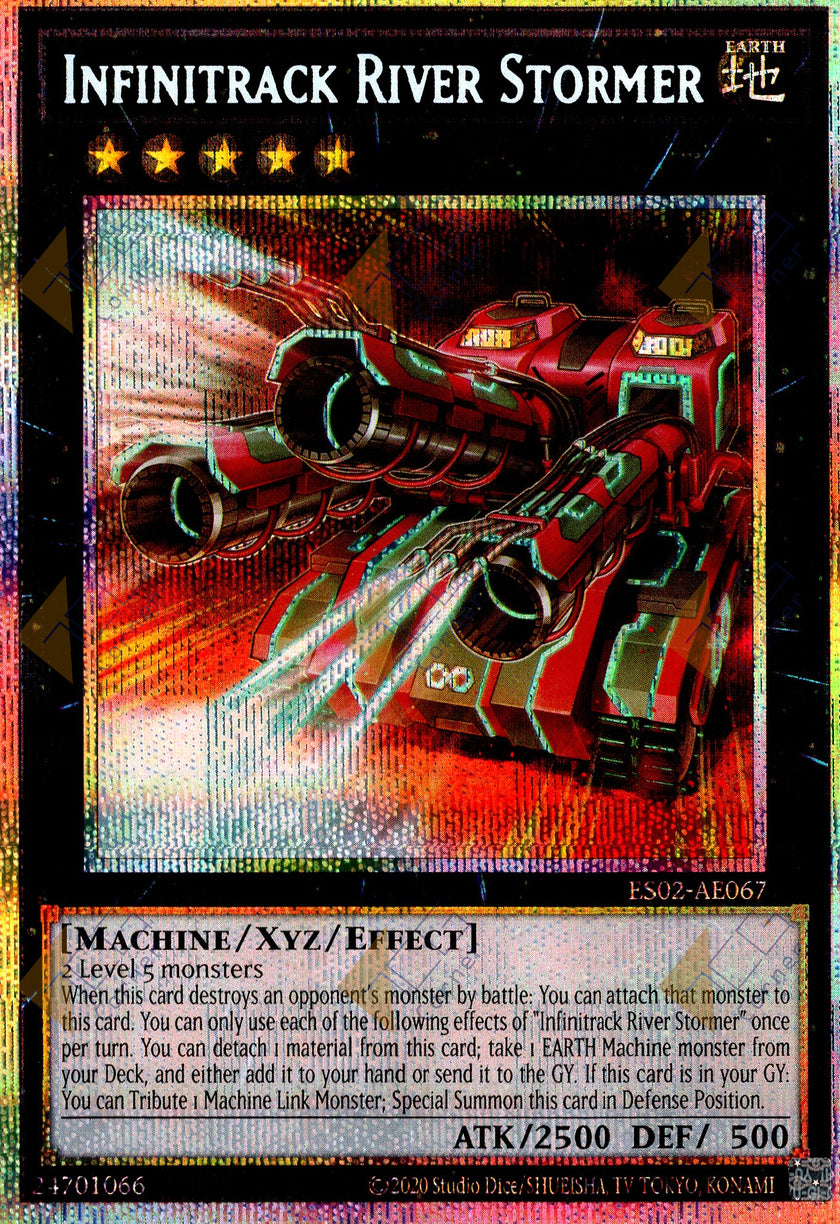 ES02-AE067 Infinitrack River Stormer (Prismatic Secret Rare)