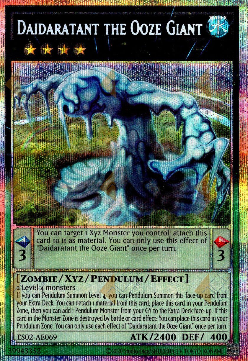 ES02-AE069 Daidaratant the Ooze Giant (Prismatic Secret Rare)