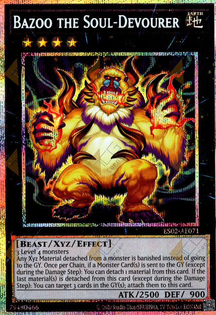 ES02-AE071 Bazoo the Soul-Devourer (Prismatic Secret Rare)