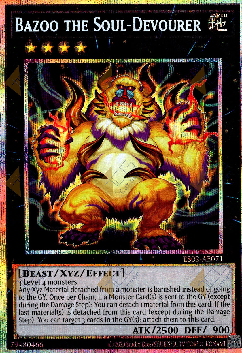 ES02-AE071 Bazoo the Soul-Devourer (Prismatic Secret Rare)