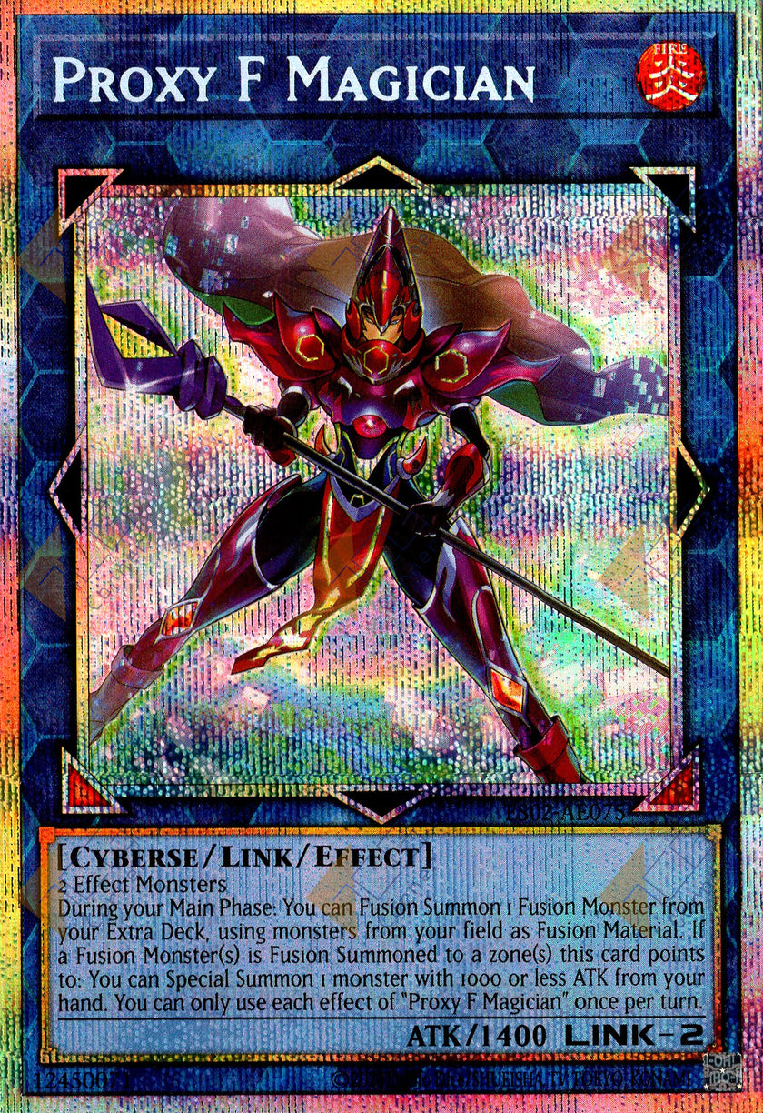 ES02-AE075 Proxy F Magician (Prismatic Secret Rare)