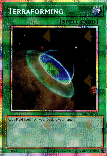 ES02-AE079 Terraforming (Prismatic Secret Rare)
