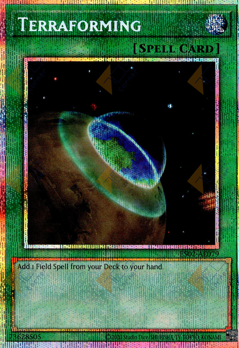ES02-AE079 Terraforming (Prismatic Secret Rare)