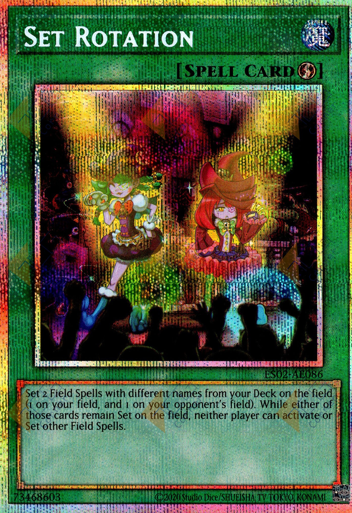 ES02-AE086 Set Rotation (Prismatic Secret Rare)