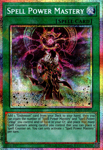 ES02-AE090 Spell Power Mastery (Prismatic Secret Rare)