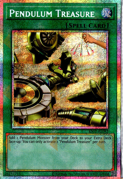 ES02-AE092 Pendulum Treasure (Prismatic Secret Rare)