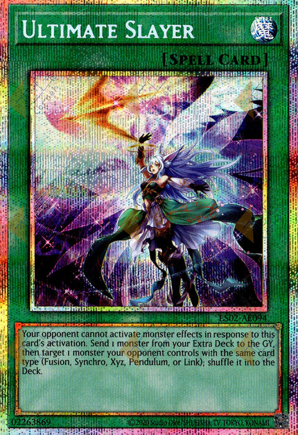 ES02-AE094 Ultimate Slayer (Prismatic Secret Rare)