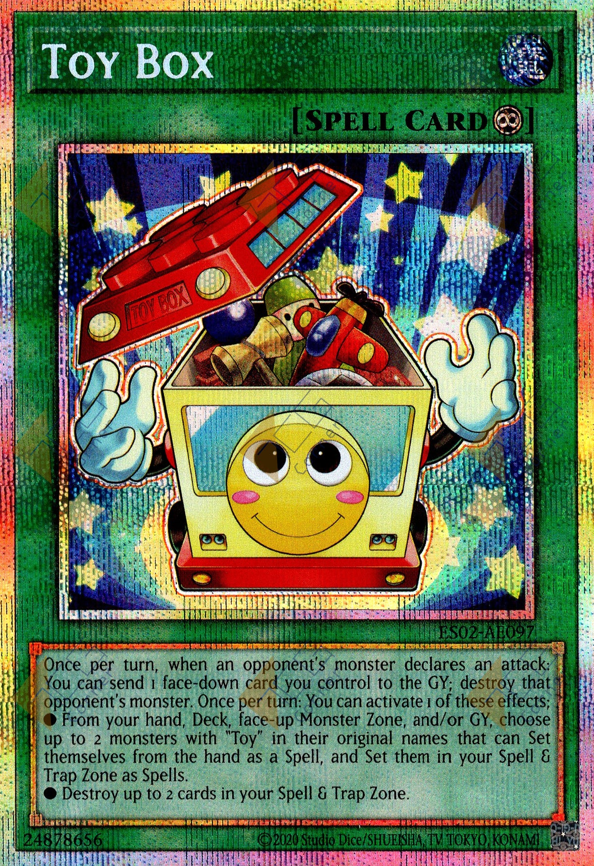 ES02-AE097 Toy Box (Prismatic Secret Rare)