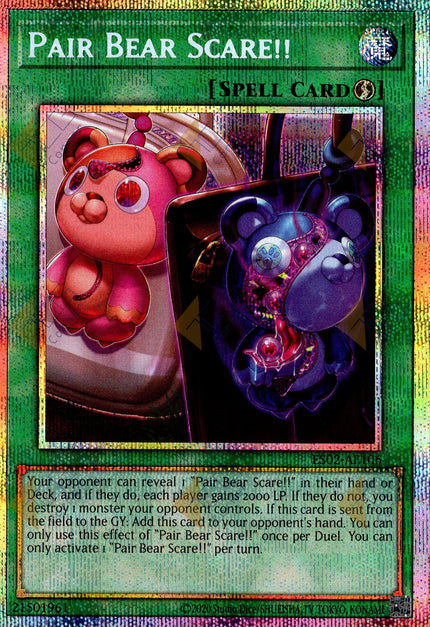 ES02-AE106 Pair Bear Scare!! (Prismatic Secret Rare)