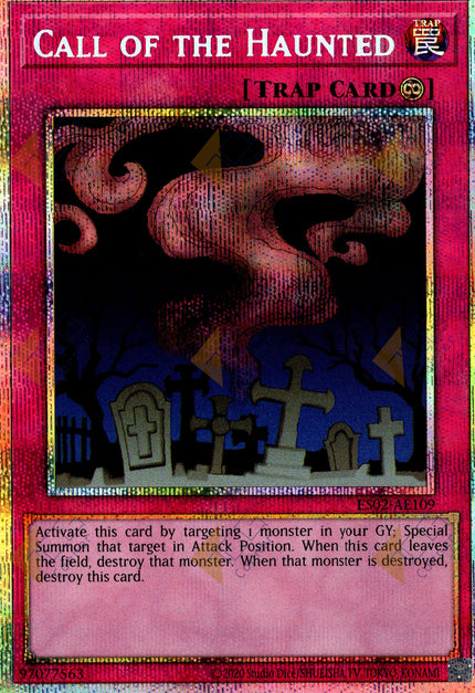 ES02-AE109 Call of the Haunted (Prismatic Secret Rare) (Status B)