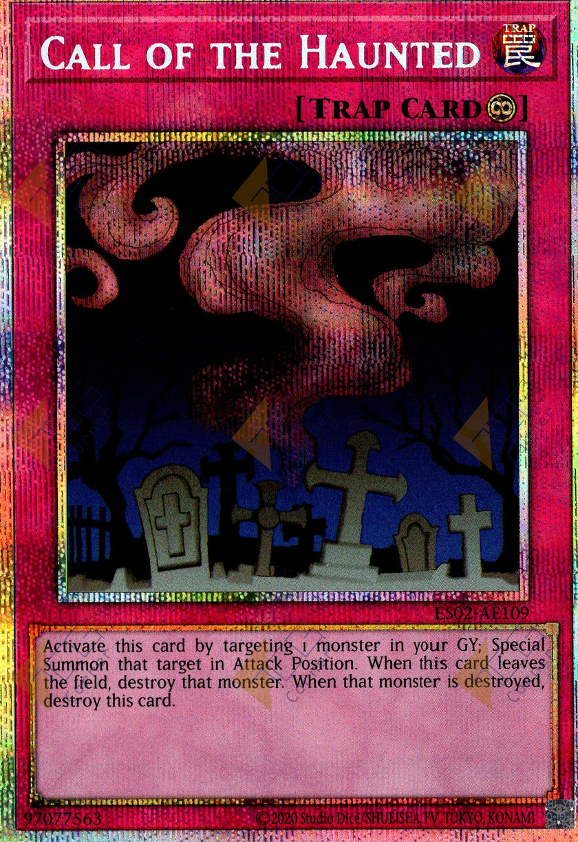 ES02-AE109 Call of the Haunted (Prismatic Secret Rare) (Status B)