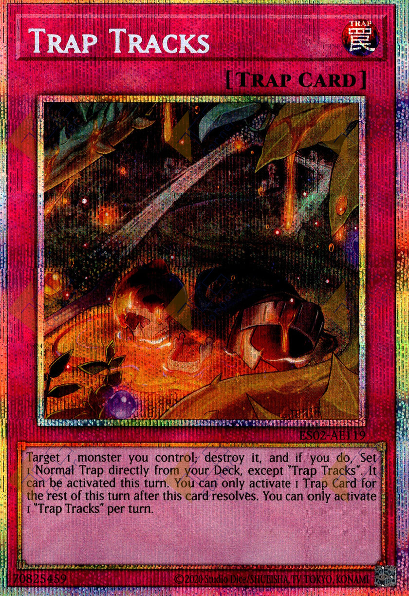 ES02-AE119 Trap Tracks (Prismatic Secret Rare)