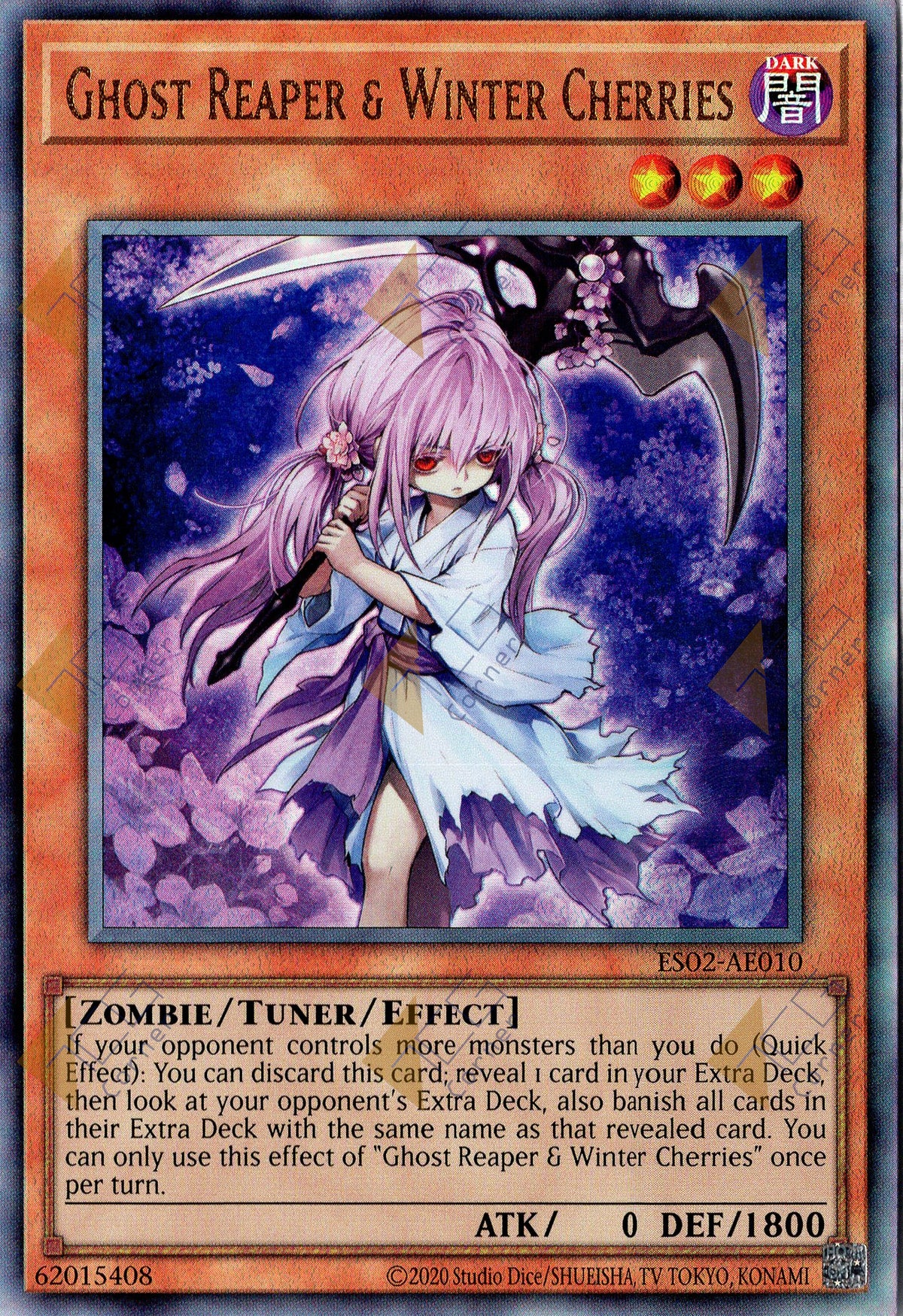 ES02-AE010 Ghost Reaper & Winter Cherries (UL) (Status C)