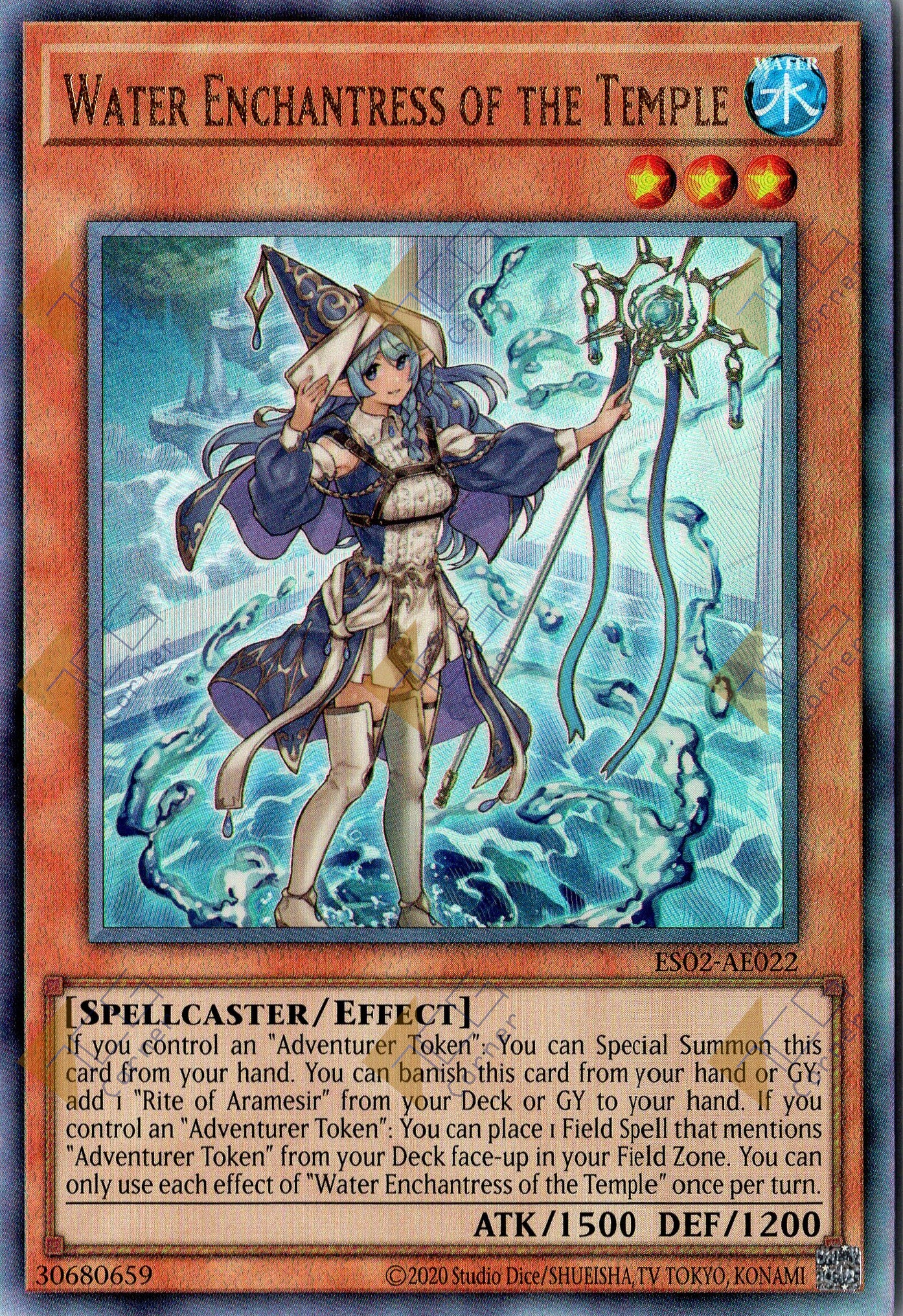 ES02-AE022 Water Enchantress of the Temple (UL)