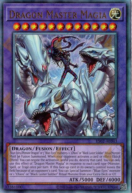 ES02-AE043 Dragon Master Magia (UL) (Status C)