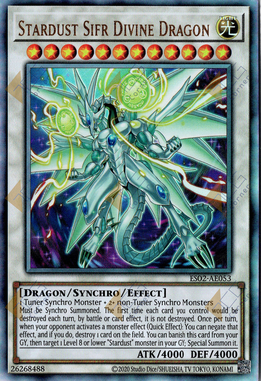 ES02-AE053 Stardust Sifr Divine Dragon (UL)