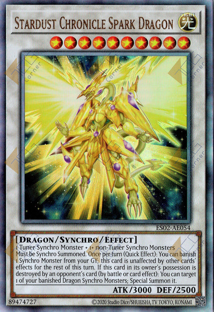 ES02-AE054 Stardust Chronicle Spark Dragon (UL) (Status C)