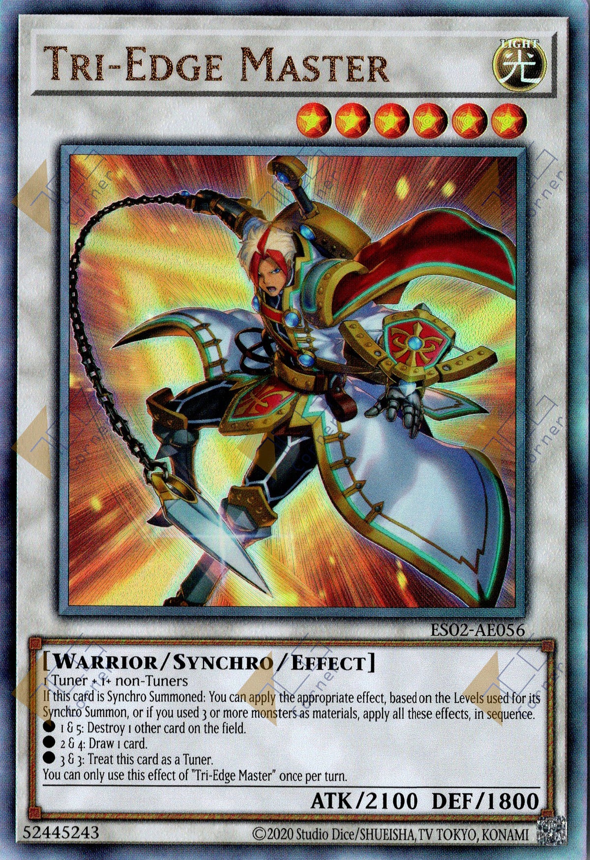 ES02-AE056 Tri-Edge Master (UL) (Status C)