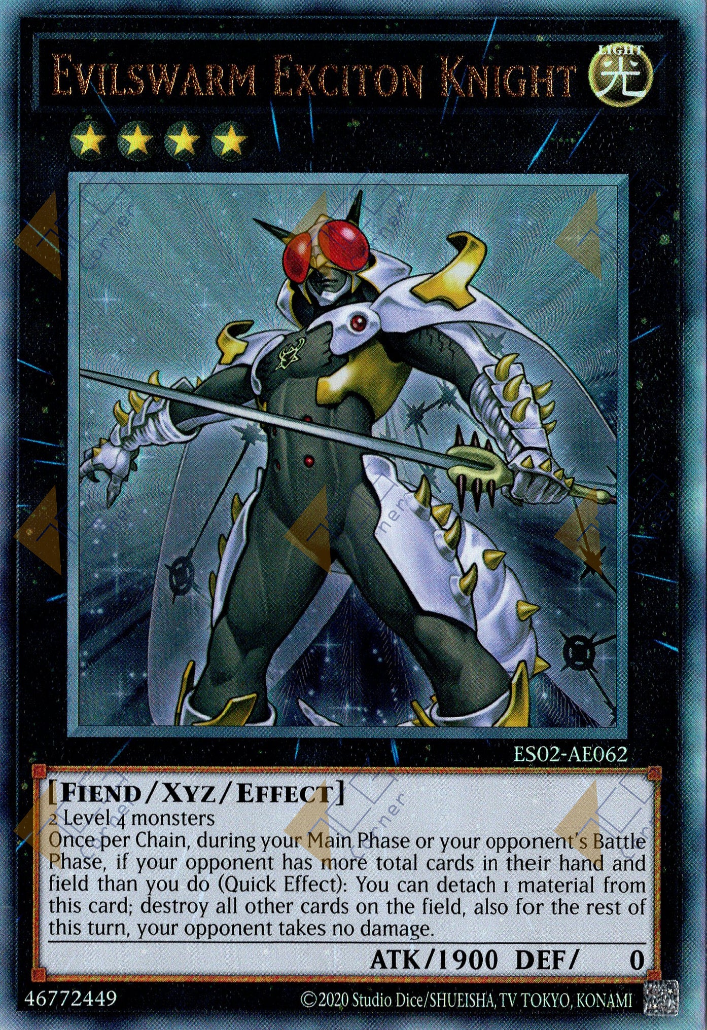 ES02-AE062 Evilswarm Exciton Knight (UL)