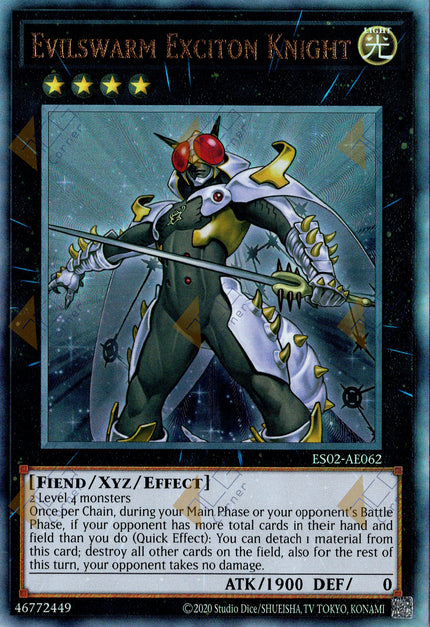 ES02-AE062 Evilswarm Exciton Knight (UL) (Status C)