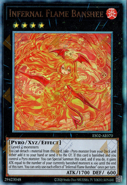 ES02-AE070 Infernal Flame Banshee (UL) (Status C)