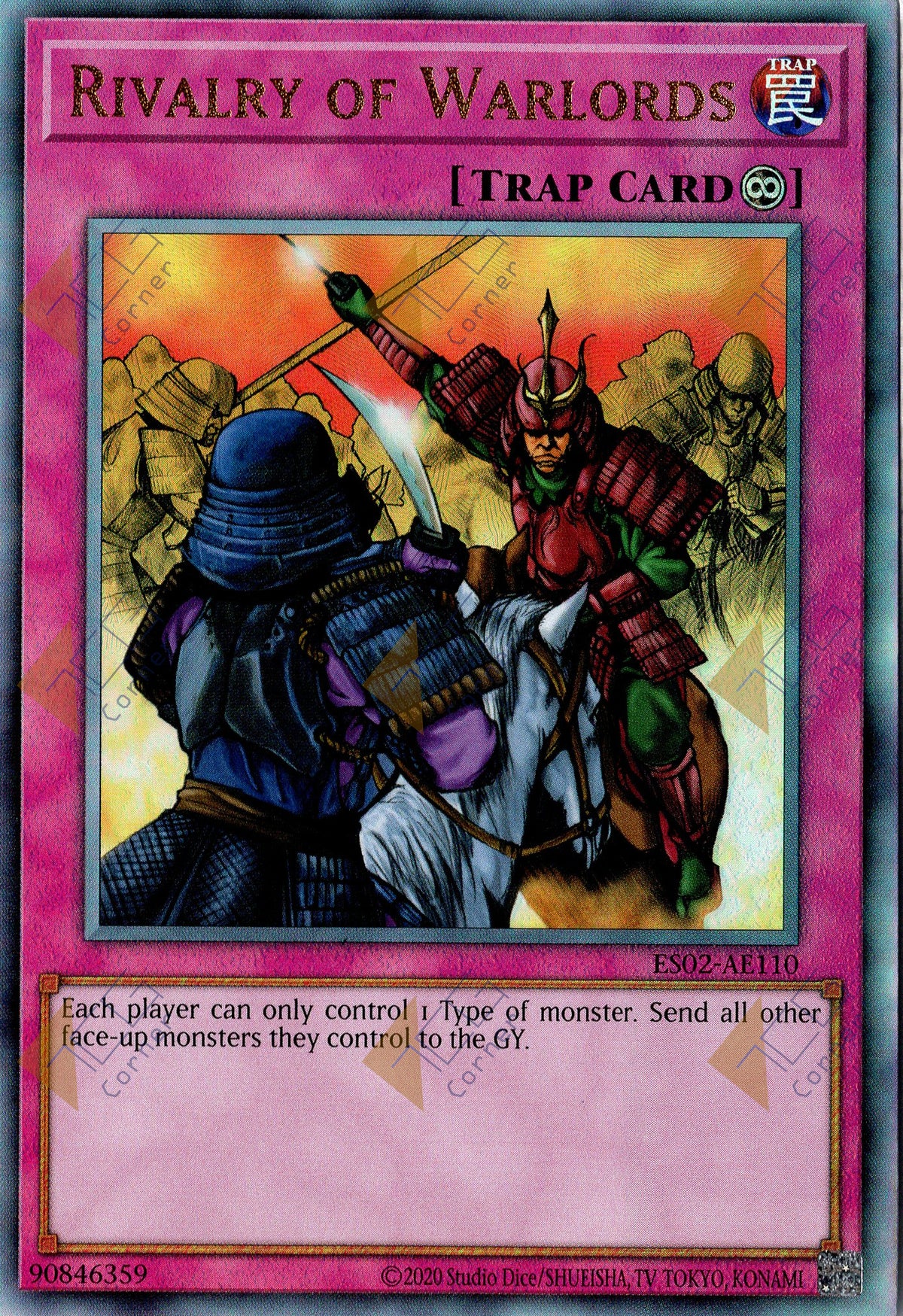 ES02-AE110 Rivalry of Warlords (UL) (Status C)