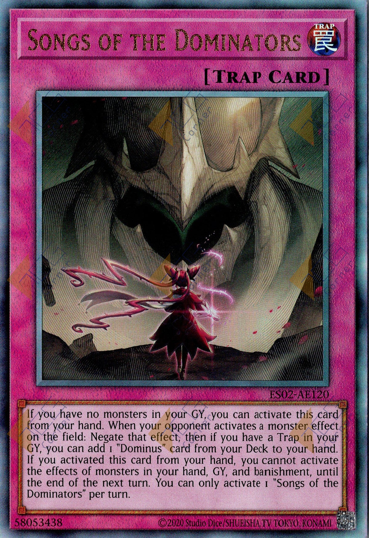 ES02-AE120 Songs of the Dominators (UL) (Status C)