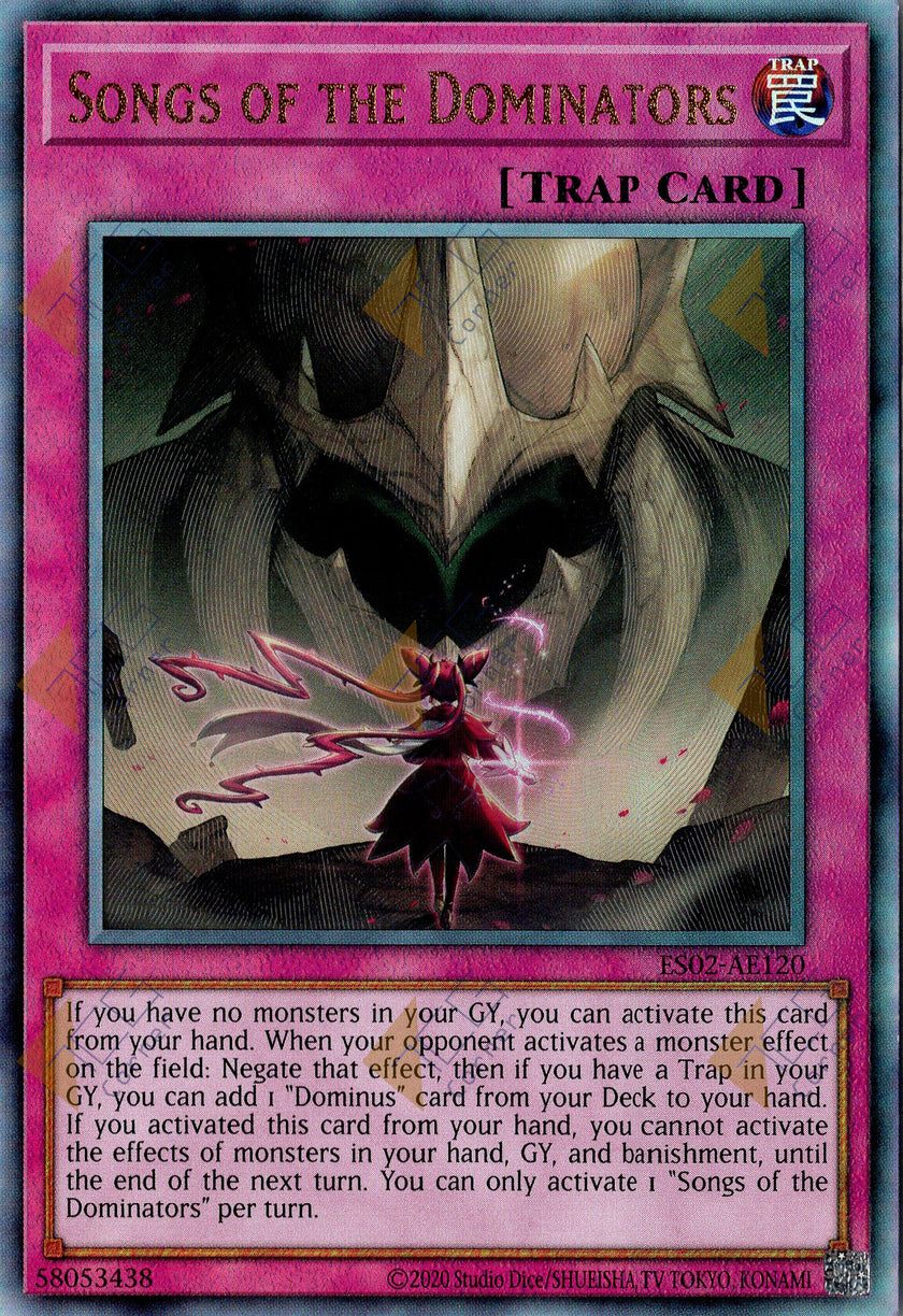 ES02-AE120 Songs of the Dominators (UL) (Status C)