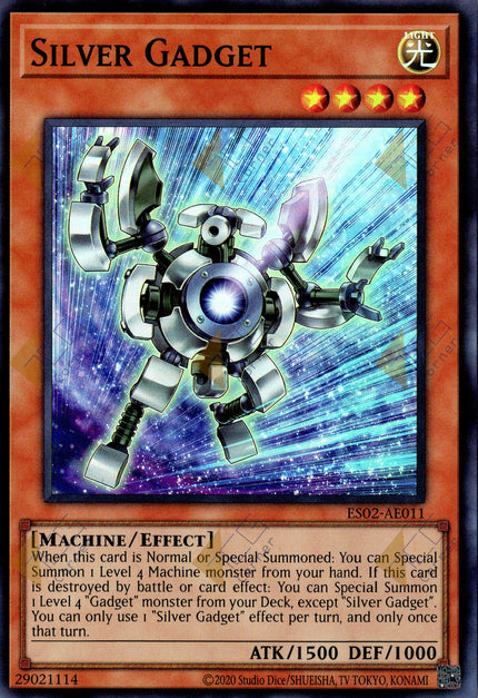 ES02-AE011 Silver Gadget (SR)